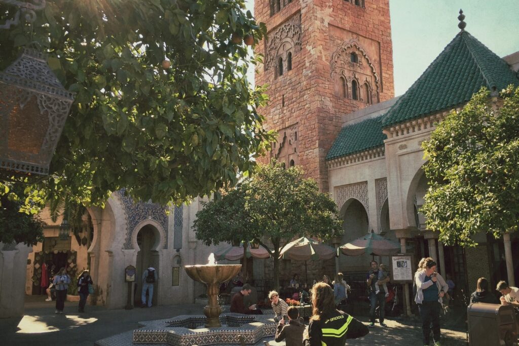 Disney World - Morocco in Epcot is incredibly immersive for an amusement park