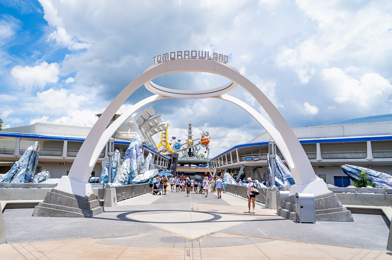 Tomorrowland signage