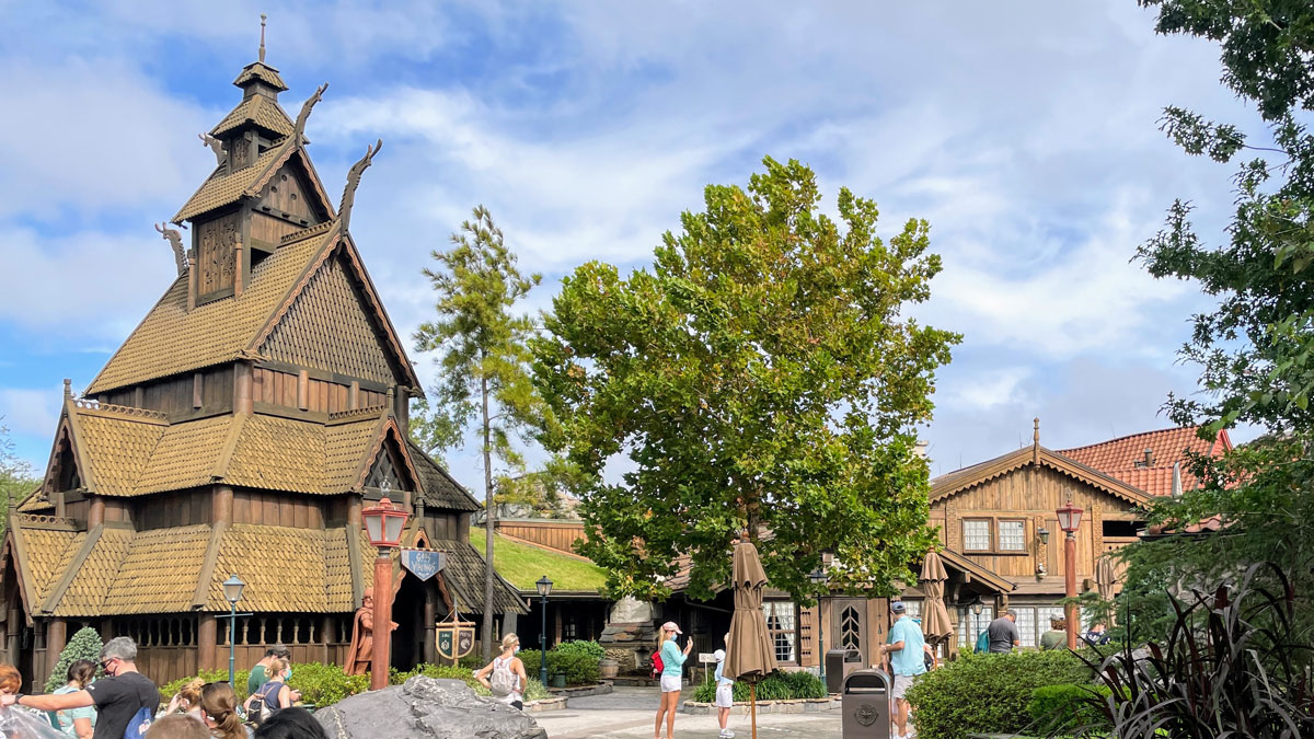 The Architecture of the Stave Church at Epcot - WDWArchiGeek