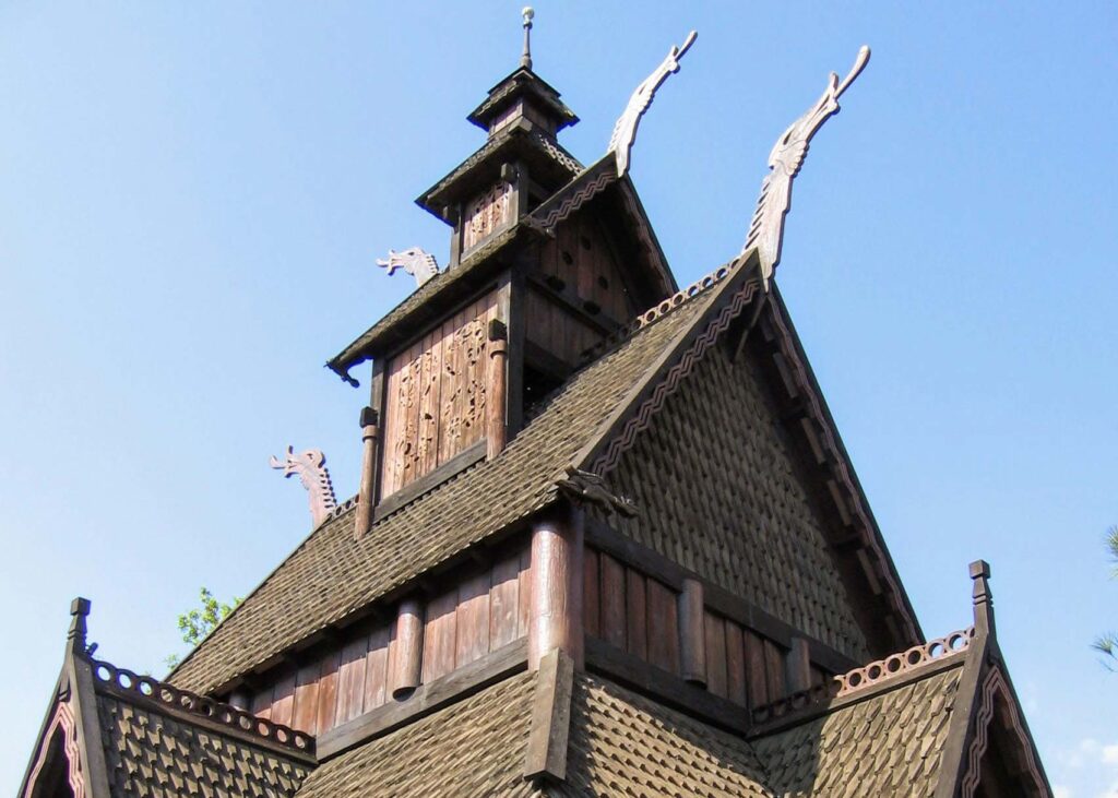 Epcot Stave Church dragons