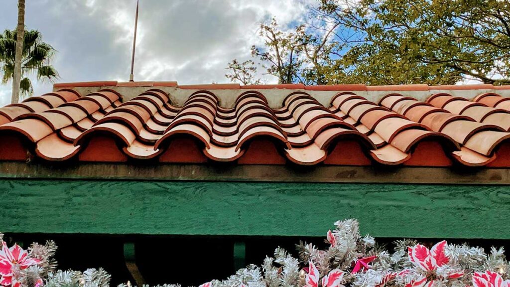 Architecture - roof tiles at Hollywood Junction at Hollywood Studios