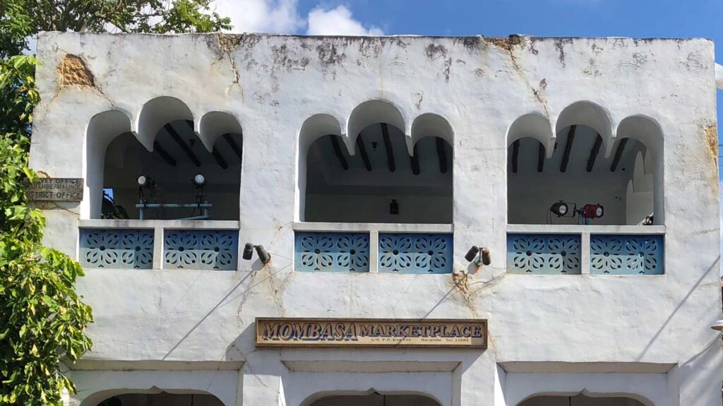 Mombasa Marketplace africa balcony