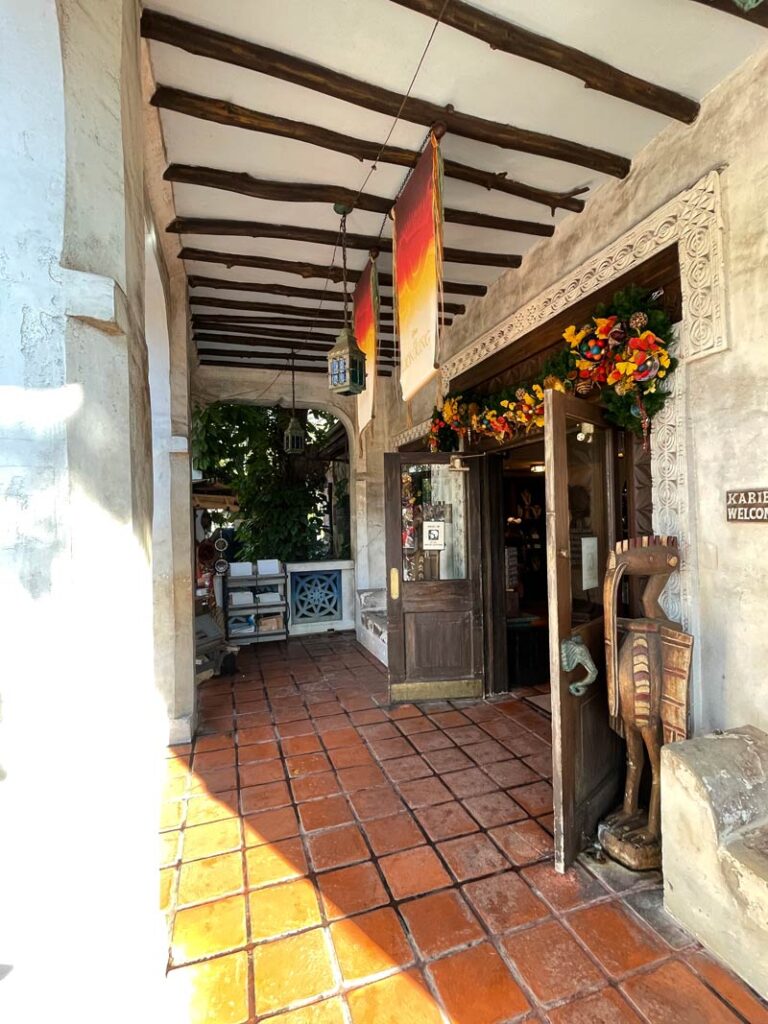 Mombasa Marketplace porch Disney Animal Kingdom Africa