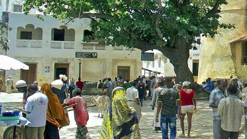 Lamu, Kenya Africa Town Square